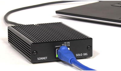 SoNNeT Solo 10 G Thunderbolt 3 Auf Ethernet Adapter 10 Gbase,Schwarz