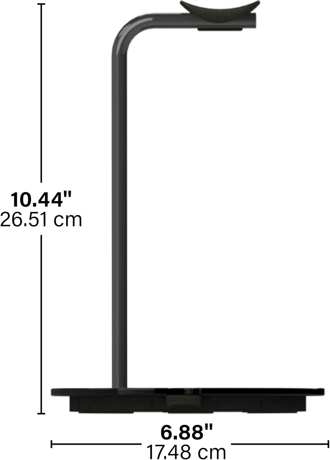 Sanus Kopfhörerständer für Sonos Ace Kopfhörer, Schwarz, Schwarz
