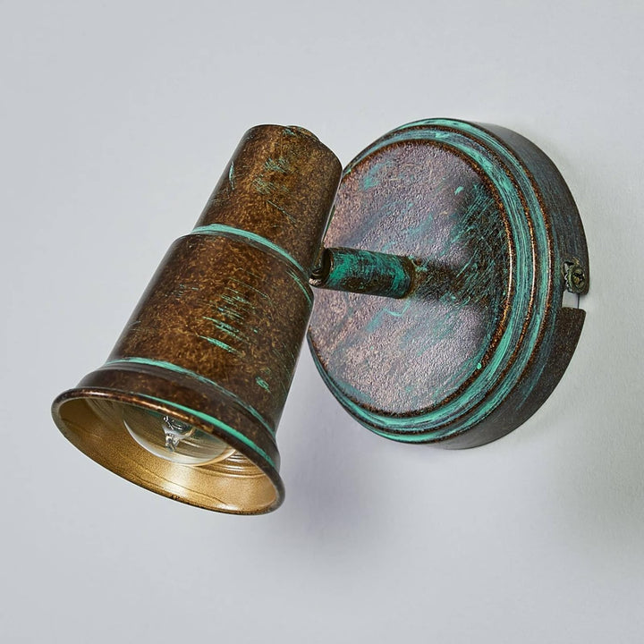 Lindby Strahler 'Arielle' (Retro, Vintage, Antik) in Bronze aus Metall u.a. für Wohnzimmer & Esszimm