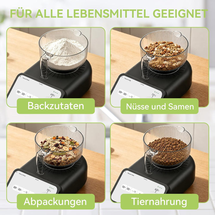 Wiegeschale für Thermomix TM7, Wiegen ohne Mixtopf, BPA Frei Zubehör