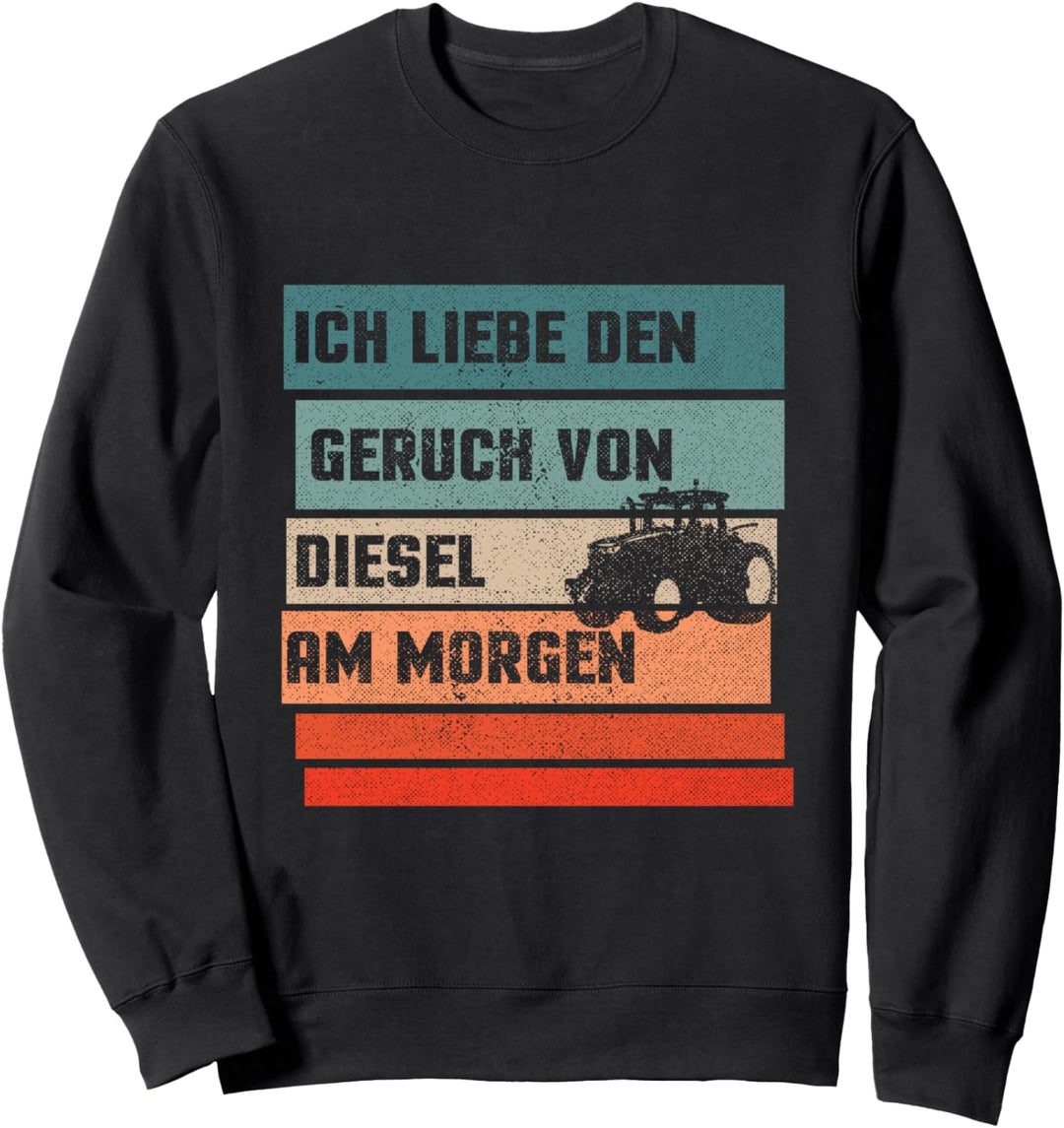 Traktor Trecker Trekker Schlepper Landwirt Bauer Ernte Agrar Sweatshirt