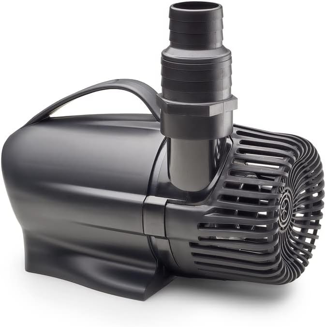 AQUANIQUE Teichpumpe PP 9000 (9000 l/h) | Filterpumpe/Bachlaufpumpe | Gartenteiche, Bachlauf, Wasser