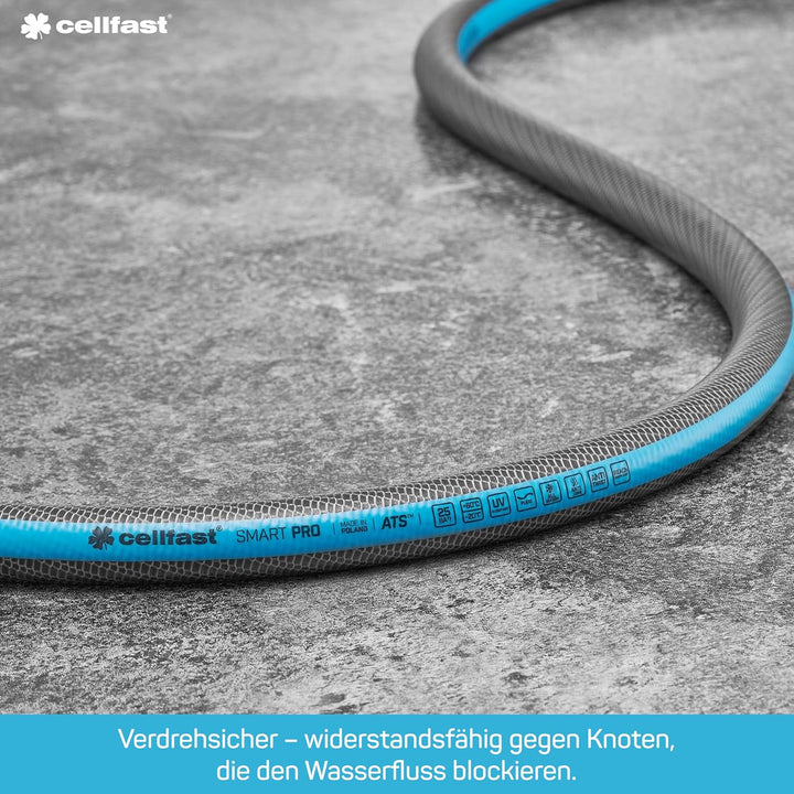 Cellfast Gartenschlauch Smart, 1/2”, 50 m, 13-101, Schwarz-blau Single, Single