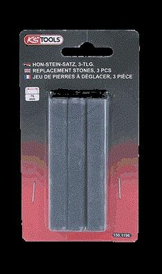 KS Tools 150.1196 Hon-Stein-Satz, Länge: 76 mm, für 150.1195