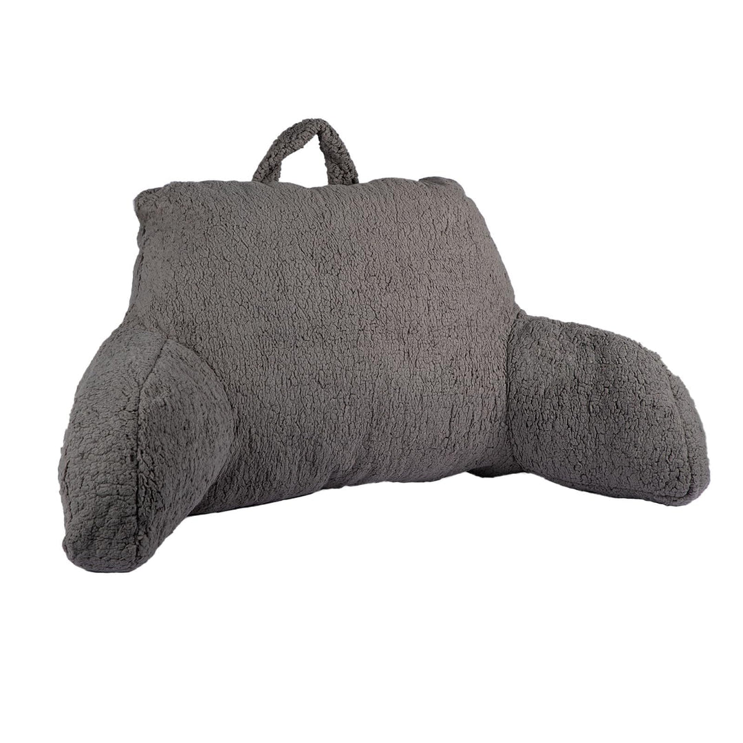 Rückenkissen mit Armlehnen, Abnehmbares Memory Foam Lendenstützkissen, Bettsitzkissen Ideal zum Lese