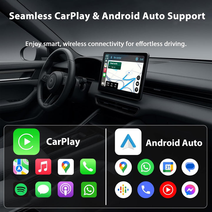 Sunweyer S40 Super Mini CarPlay Adapter Wireless Android Auto Car Kit - für Fahrzeuge mit werksseiti