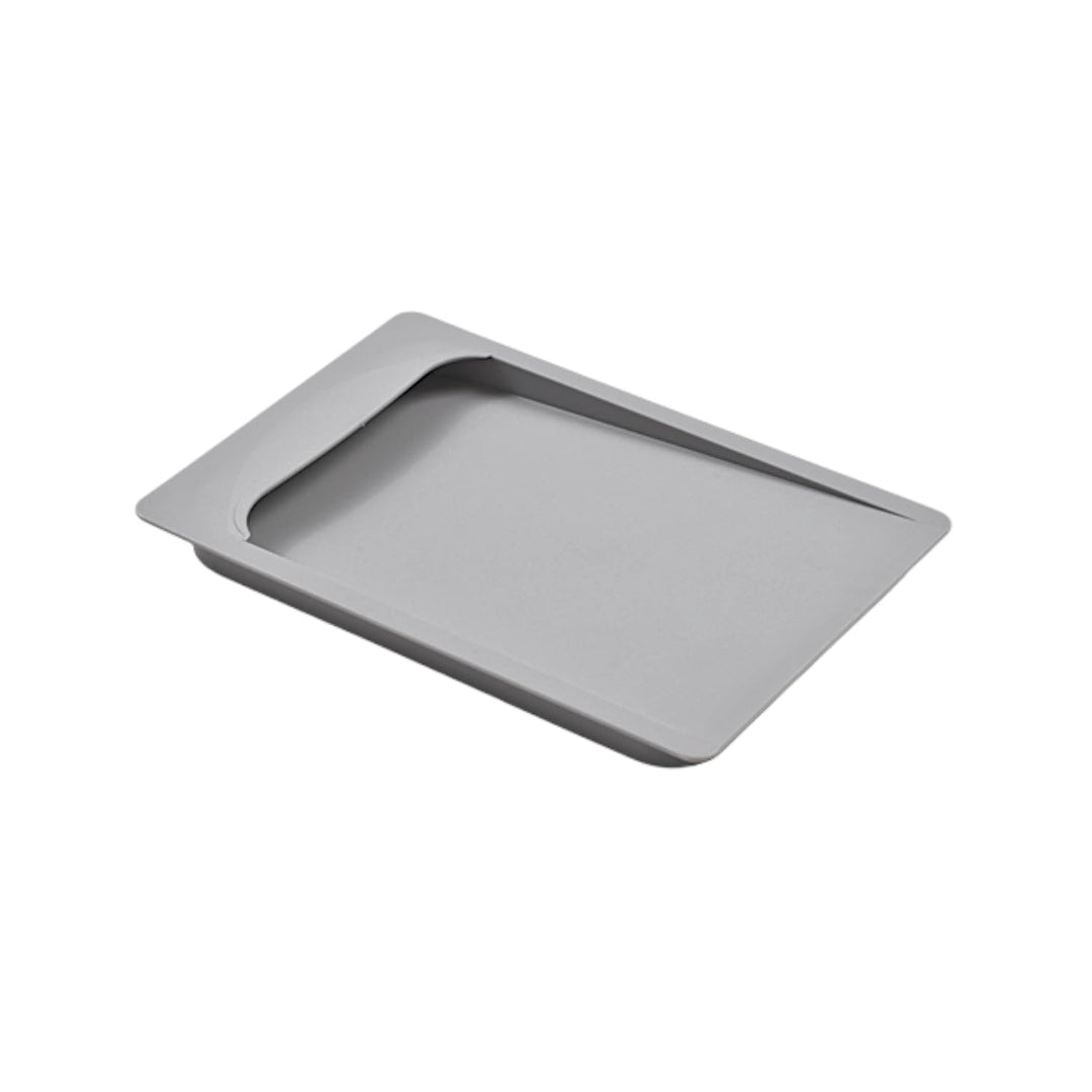 Hailo Abfallsammler Deckel 1082739 | Behälterdeckel Kunststoff grau | Mit praktischer Griffmulde | I