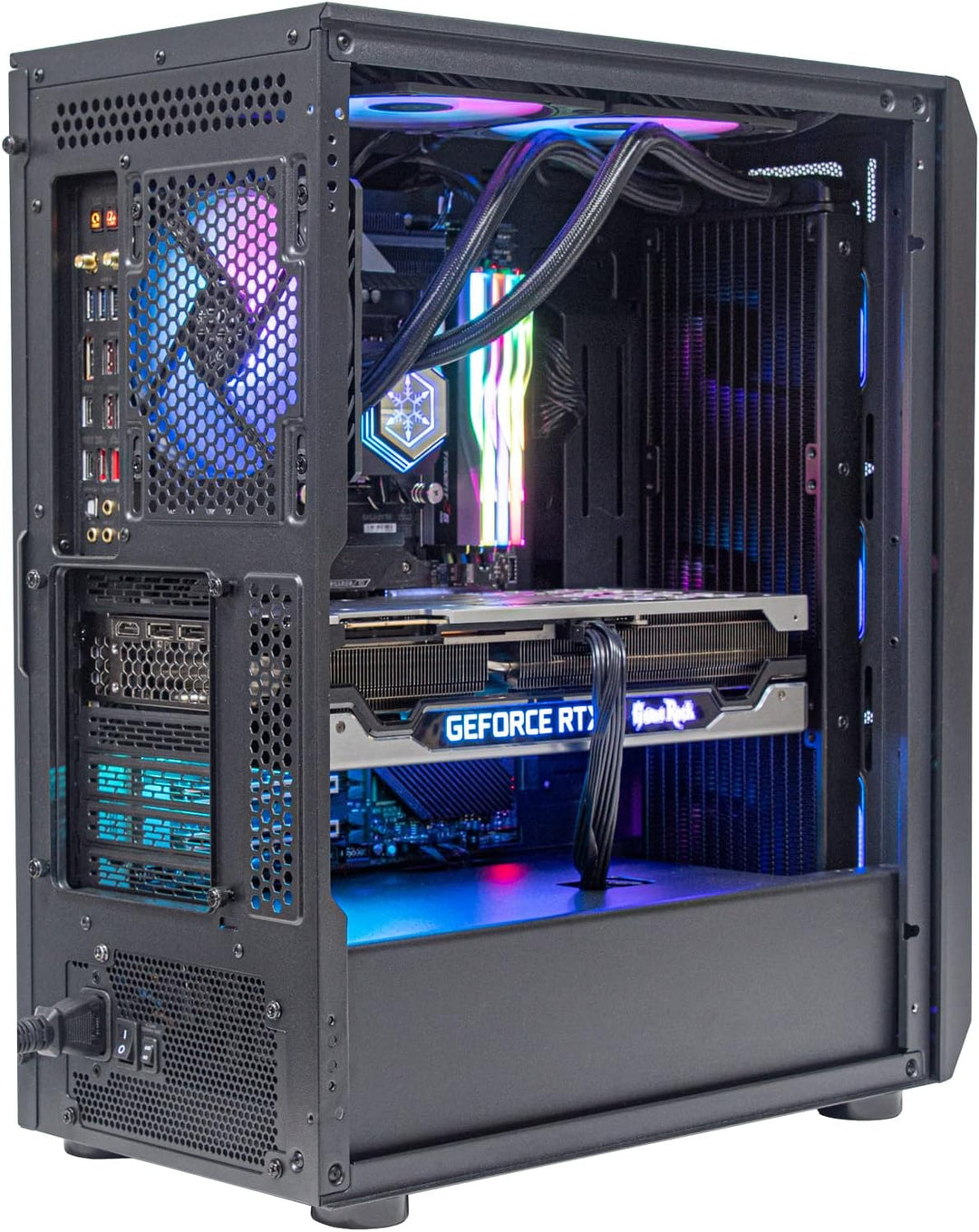 Silverstone SST-FA511Z-BG - FARA ATX-Gaming-Gehäuse mit hohem Luftstrom und ausgezeichnetem Kühlpote