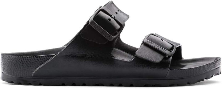 BIRKENSTOCK Damen Arizona Eva Pantoletten, 46 EU Schwarz