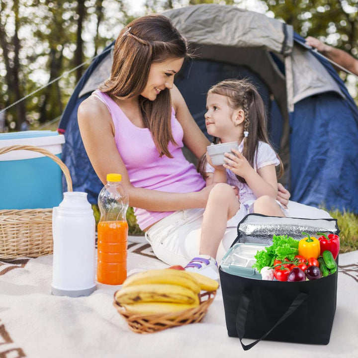 TOATELU 30L Kühltasche Picknicktasche Lunchtasche, Kühltasche für Lebensmitteltransport Liefertasche