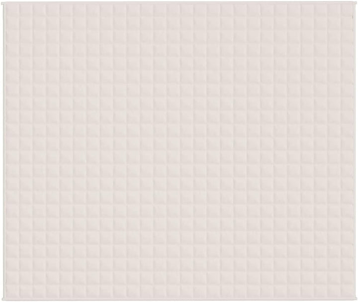 Gewichtsdecke Hellcreme 220x260 cm 15 kg Stoff, Bequemer Stoff, Gleichmässige Gewichtsverteilung, Pr