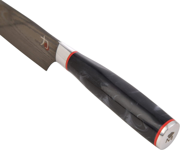 MasterPRO Tetsu | Japanisches Küchenmesser Mini Santoku 12,5 cm | Geeignet zum Präzisionsschneiden |