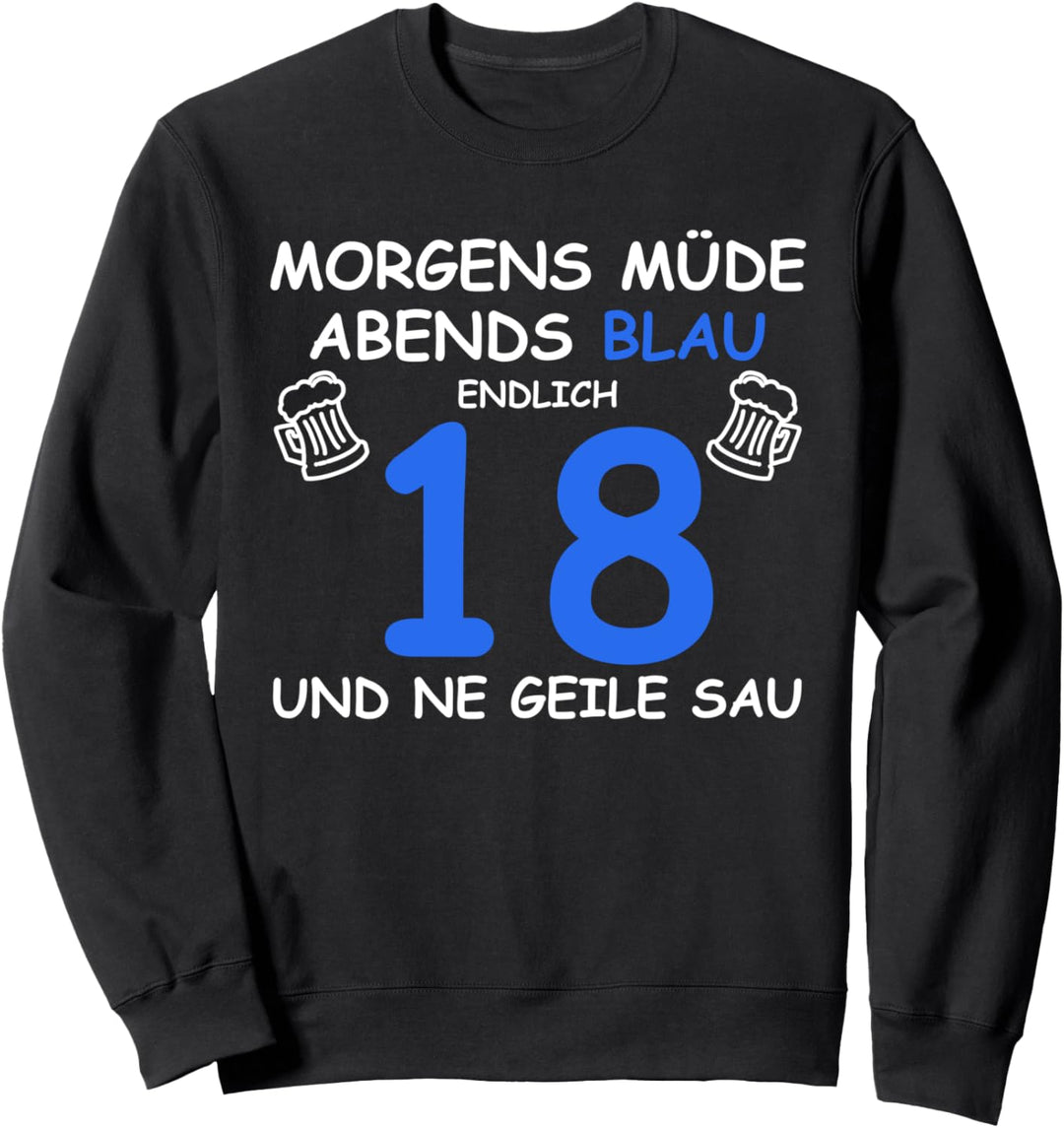 18. Geburtstag Sweatshirt
