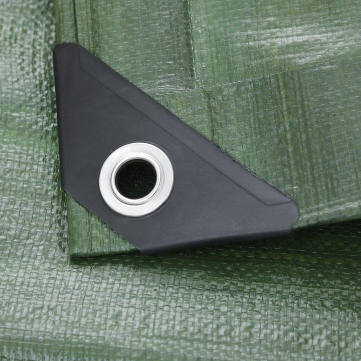GardenMate 4x5m 200g/m² Premium Gewebeplane Abdeckplane Schutzplane Bootsplane Grün schwere Qualität