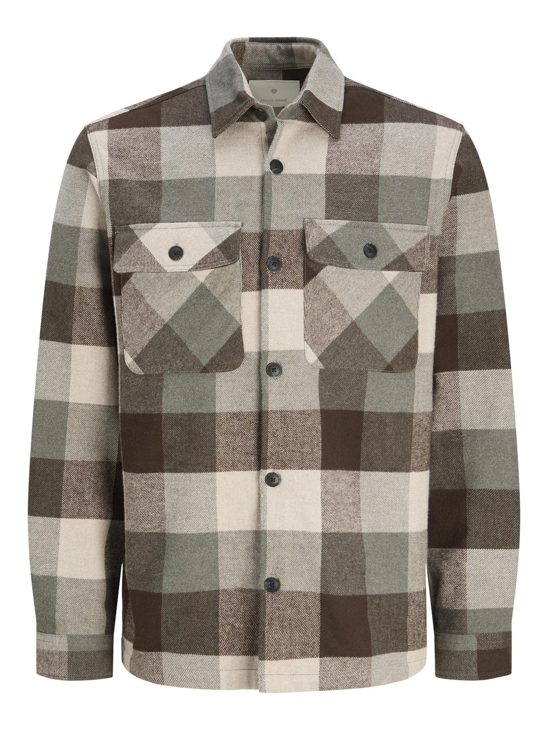 JACK & JONES Male Overshirt Slim Fit Overshirt XS Agave Green, XS Agave Green