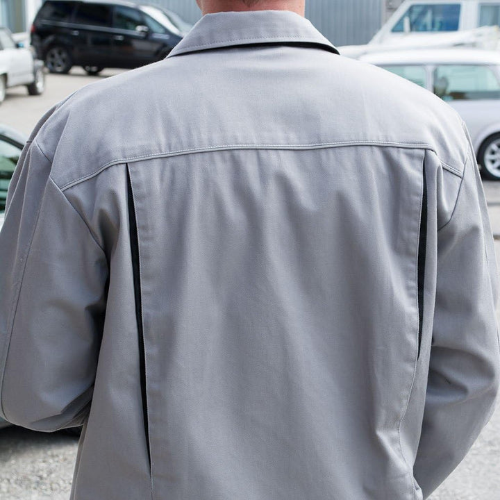 Carson Contrast Arbeitsjacke, 1 Stück, 64, Grau/schwarz, CC710.GS 64 Grau / Schwarz, 64 Grau / Schwa