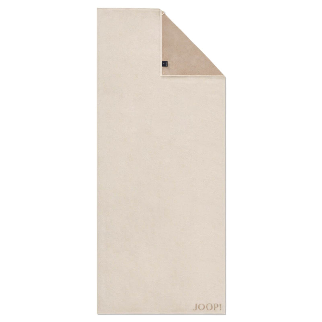 JOOP! Saunatuch Classic Doubleface 1600 | 36 creme - 80 x 200 Saunatuch 80x200 cm, Saunatuch 80x200