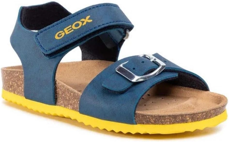 Geox Jungen J Ghita Boy Sandal 24 EU Avio, 24 EU Avio