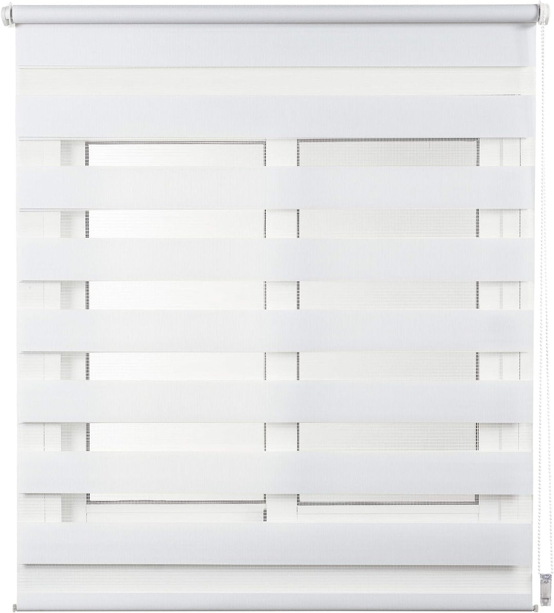 STORESDECO Doppelrollo Klemmfix ohne Bohren. Klemmrollo Einfache Montage, Zebra Rollo lichtdurchläss
