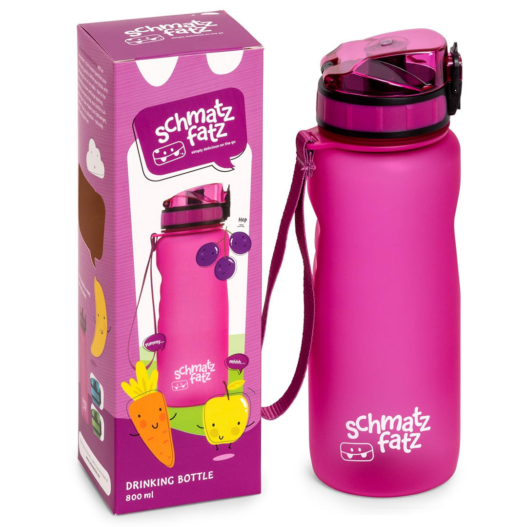 schmatzfatz Sport-Trinkflasche, hält das Wasser kalt, Trinkflaschen für Erwachsene, Kinder, Trinkfla