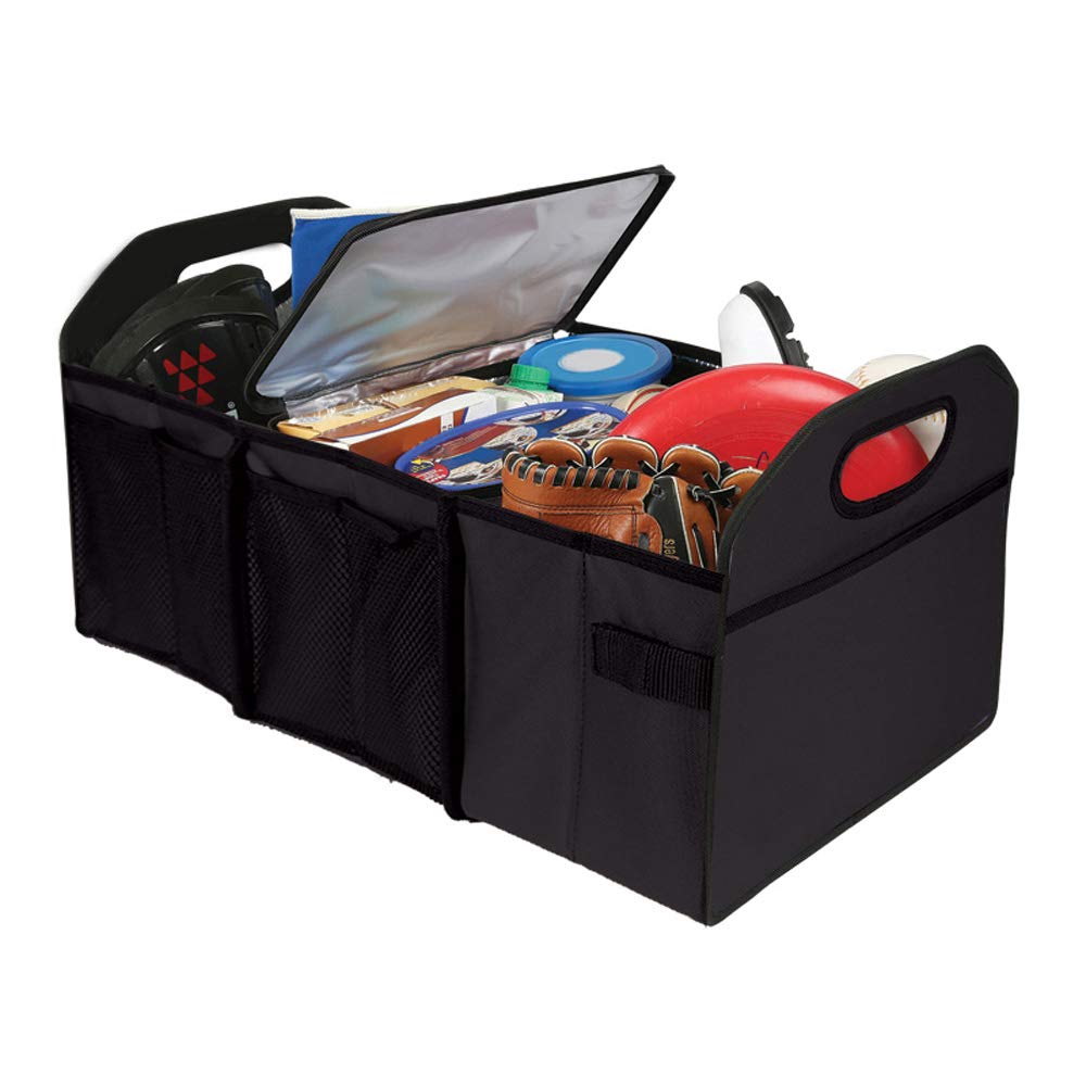 AUTO-STYLE Comfortline Faltbare Gepäck-Organizer - Schwarz - Mit Kühlfach