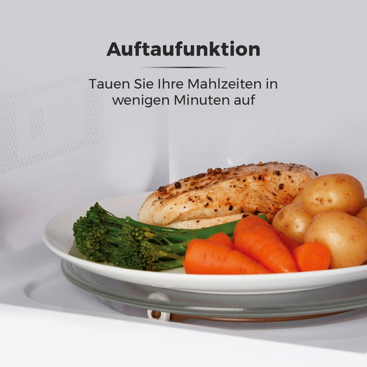 Tower T24034BLK 20 Liter 700W Manuelle Mikrowelle mit 5 Leistungsstufen und einem 35 Minuten Timer -