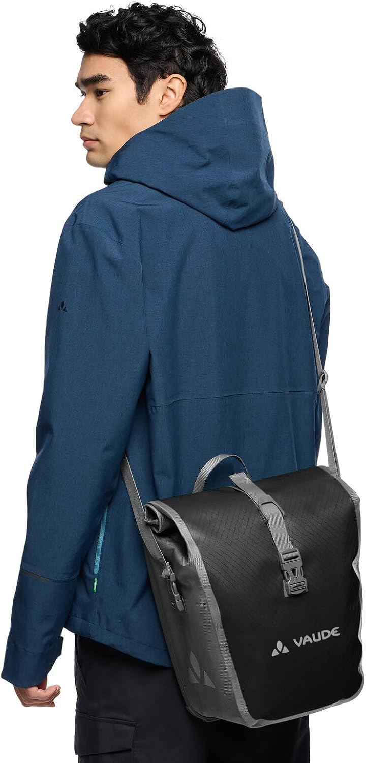 VAUDE Aqua Front Vorderradtasche Einheitsgrösse Schwarz, Einheitsgrösse Schwarz