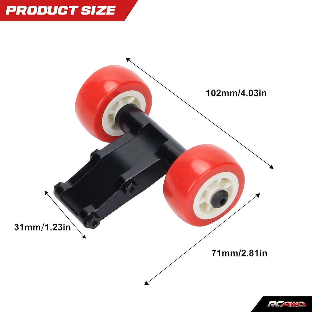 RCAWD Legierung Wheelie Bar Set für Arrma 1/8 6S BLX Typhon Notorious Outcast Kraton Talion RTR & EX