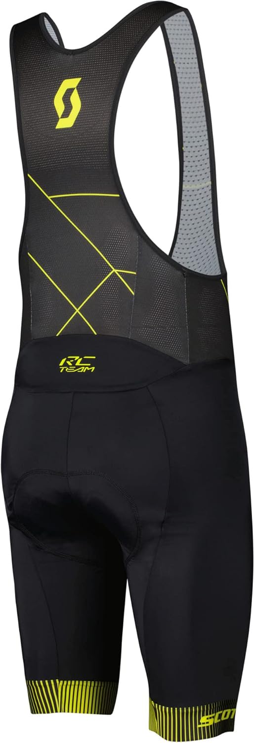 Scott RC Team ++ Fahrrad Trägerhose kurz schwarz/gelb 2024, S