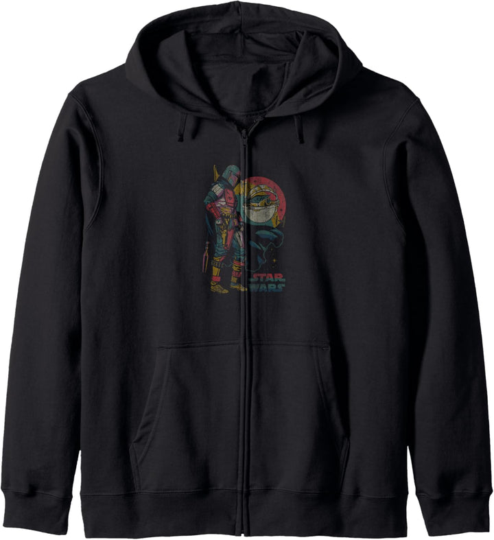 Star Wars The Mandalorian Dark Portrait Kapuzenjacke