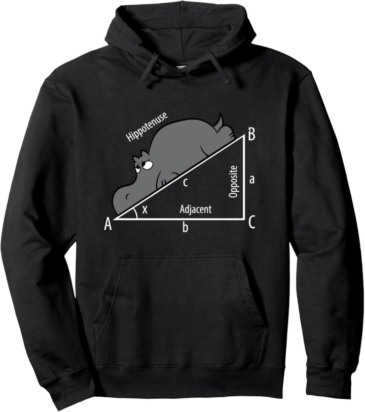 Lustiger Mathematikhumor Hippotenuse Hypotenuse Lustig Pullover Hoodie