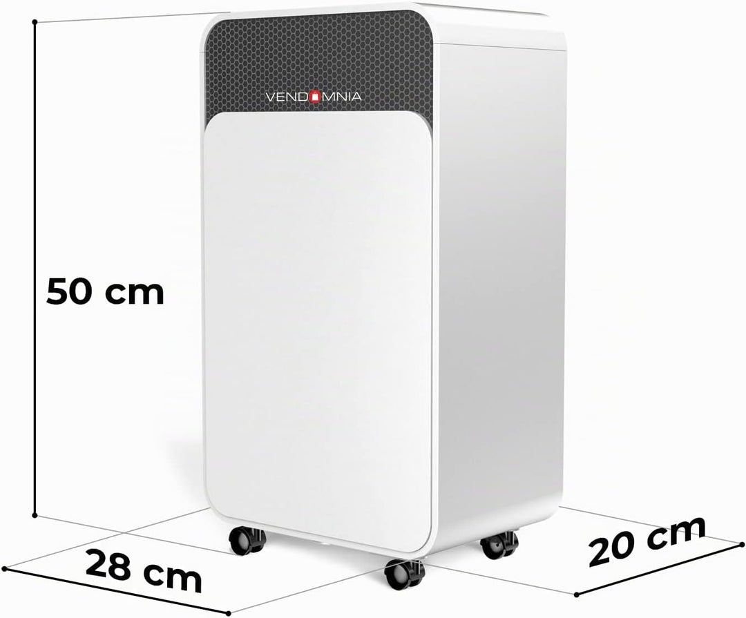 Luftentfeuchter - 16L/Tag, 2L Behälter 30 m² elektrisch Digitalanzeige Timer Wäschetrocknung Auto-Mo
