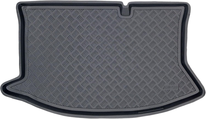 SMK Kofferraum schutzmatte Kofferraummatte passt für Ford Fiesta VI 2008-2016 Strapazierfähige Koffe
