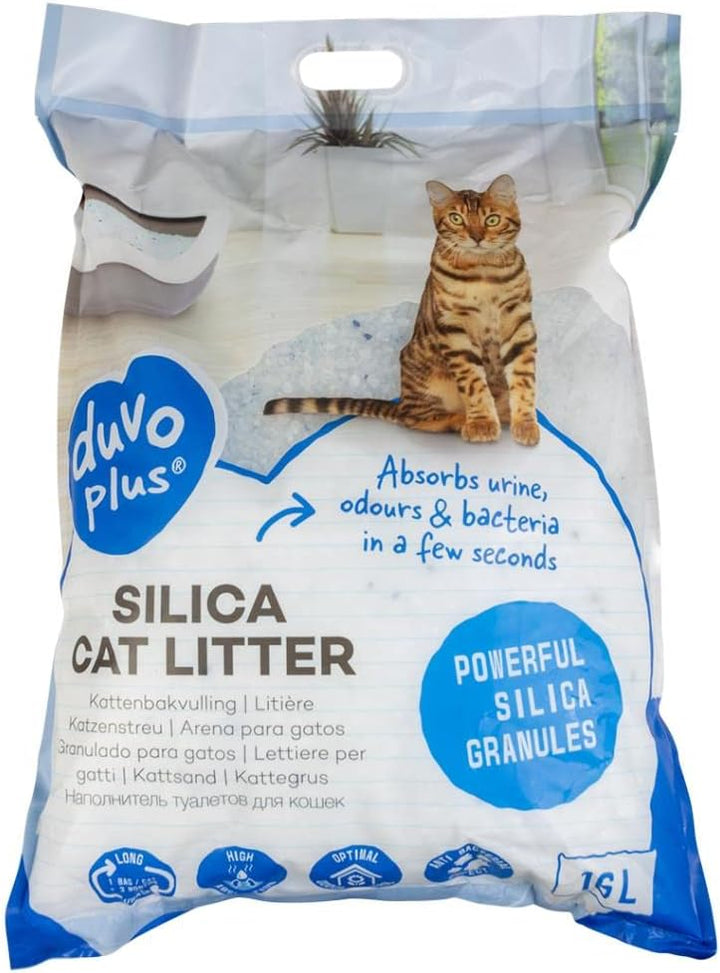 Duvo+ 989000 Katzenstreu Premium Silica, Cranberry