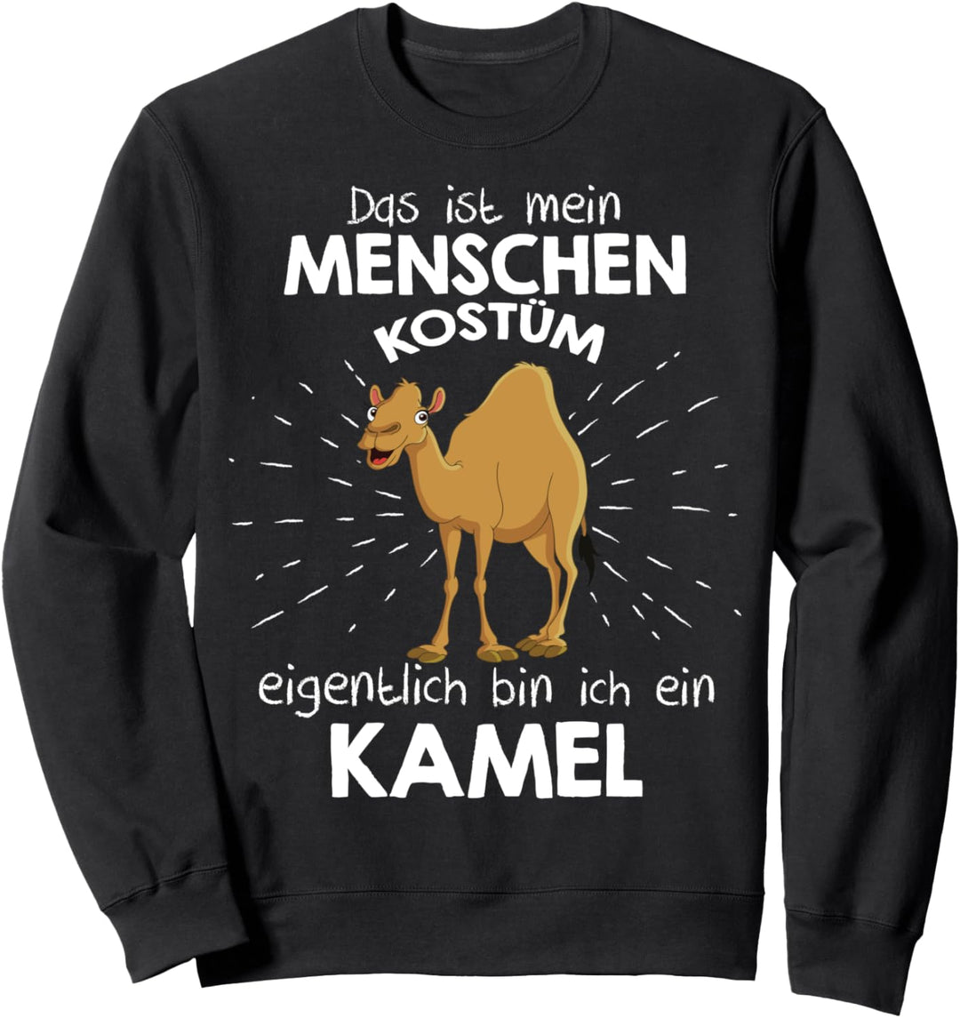 Mein Menschen Kostüm Bin ich ein Kamel, Halloween Outfit Sweatshirt
