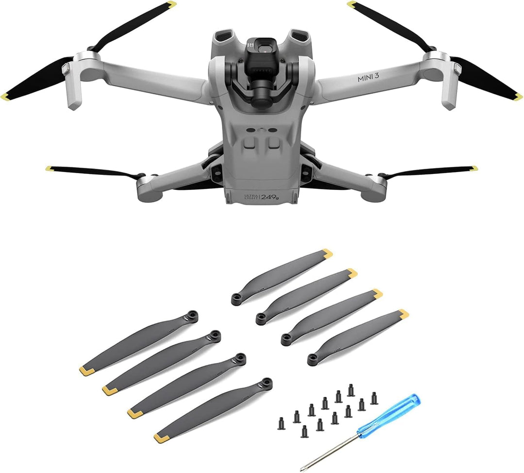 Propeller für DJI Mini 3 Ersatzpropeller Blätter Geräuscharm Zubehör für DJI Mini 3 Drohnenzubehör E