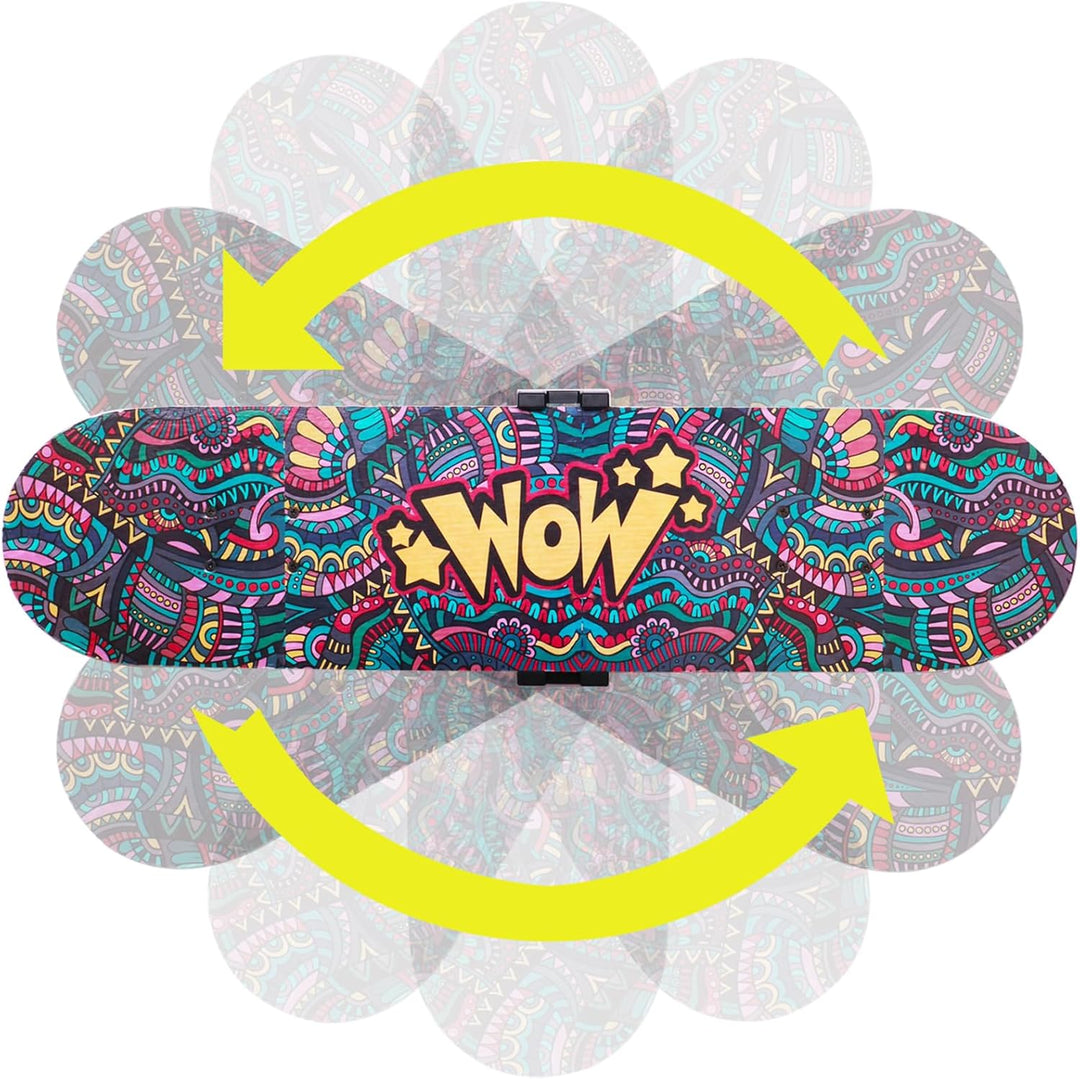 2er-Set Skate-Deck-Wandhalterung, 360° drehbare Skateboard-Wandhalterung, schwimmender Display-Aufhä