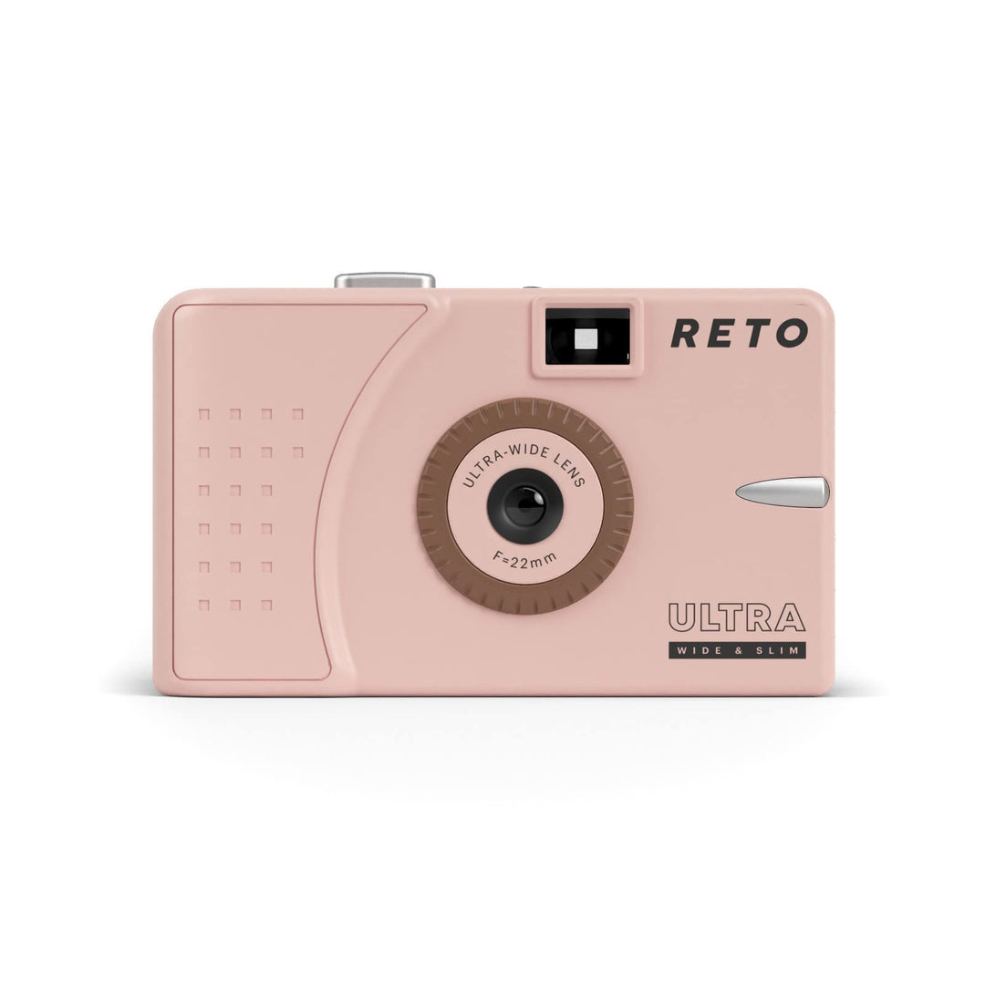 RETO Ultra Wide und Slim 35 mm Wiederverwendbare Tageslicht-Filmkamera – 22 mm Weitwinkelobjektiv, f