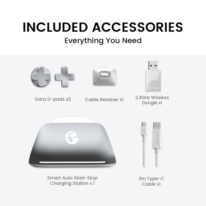 GameSir G7 Pro 1000Hz Controller mit Ladestation für Xbox Series X|S, Xbox One, Windows 10/11 & Andr