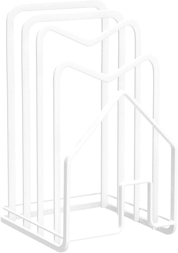 LINFIDITE Schneidebrett-Rack Topfpfannendeckel-Halter für Küchenarbeitsplatte Schneidebrett Organize