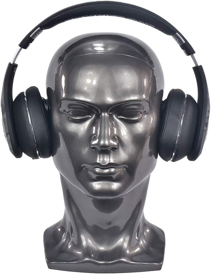 Professioneller Mannequin-Kopf für Display-Kopfhörer, Kopfhörer, Spielkonsole, Hüte, Perücken, Schmu