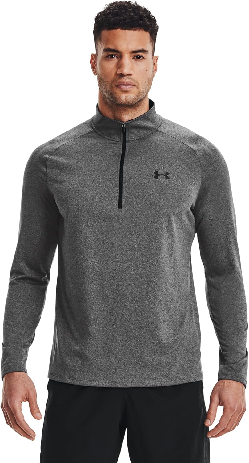 Under Armour Sweatshirt Herren Carbon Heather (090)/Schwarz XXL, Carbon Heather (090)/Schwarz XXL