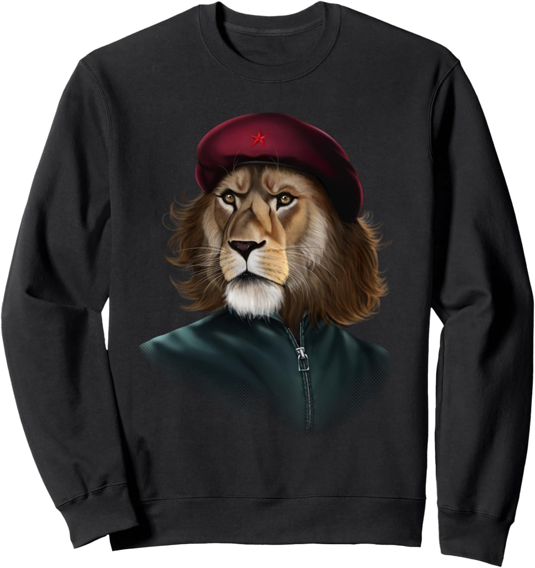 Löwe verkörperte Che Guevara Sweatshirt