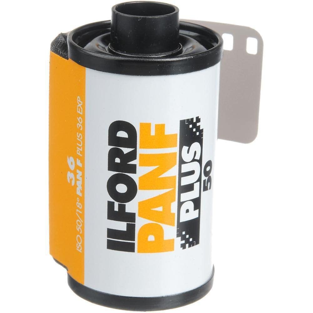 Ilford Pan F+ Filmrollen (35 mm, Schwarz / Weiss) 3 Packungen à 36 Stück