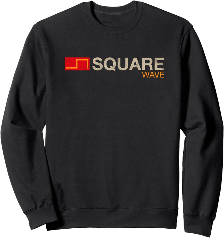 Synthesizer Square Wave Producer DJ Analog Bass Sweatshirt