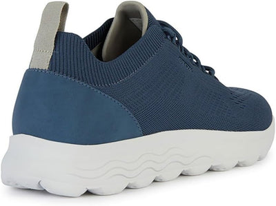 Geox Herren U Spherica A Sneakers 45 EU Schmal Navy Blue, 45 EU Schmal Navy Blue