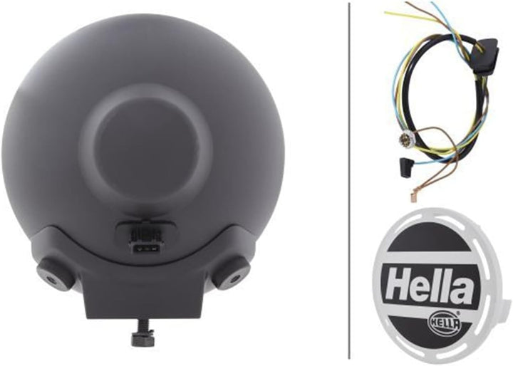 HELLA 1F8 007 560-361 Fernscheinwerfer - Luminator/Rallye - FF/Halogen - H1 - 12V - Ref. 37,5 - Anba