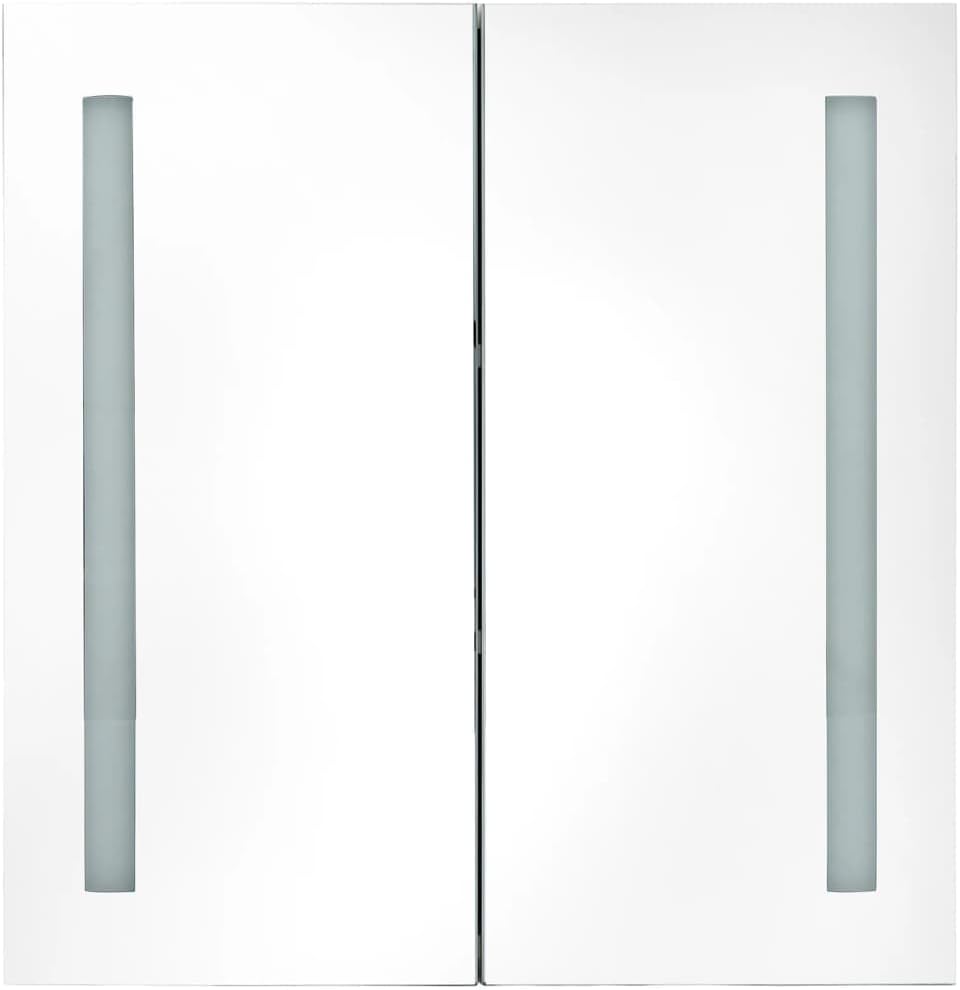 vidaXL LED Bad Spiegelschrank Badezimmerspiegel Badspiegel Spiegel Badschrank Badezimmerschrank Häng