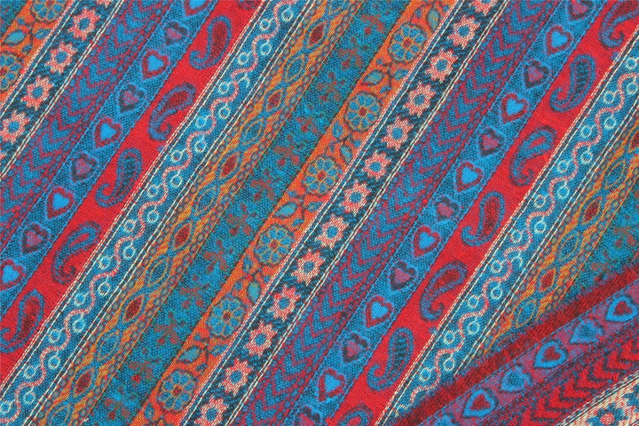 LOUDelephant Handgewebter Meditations-Schal-Decke, 514, 200cm x 95cm