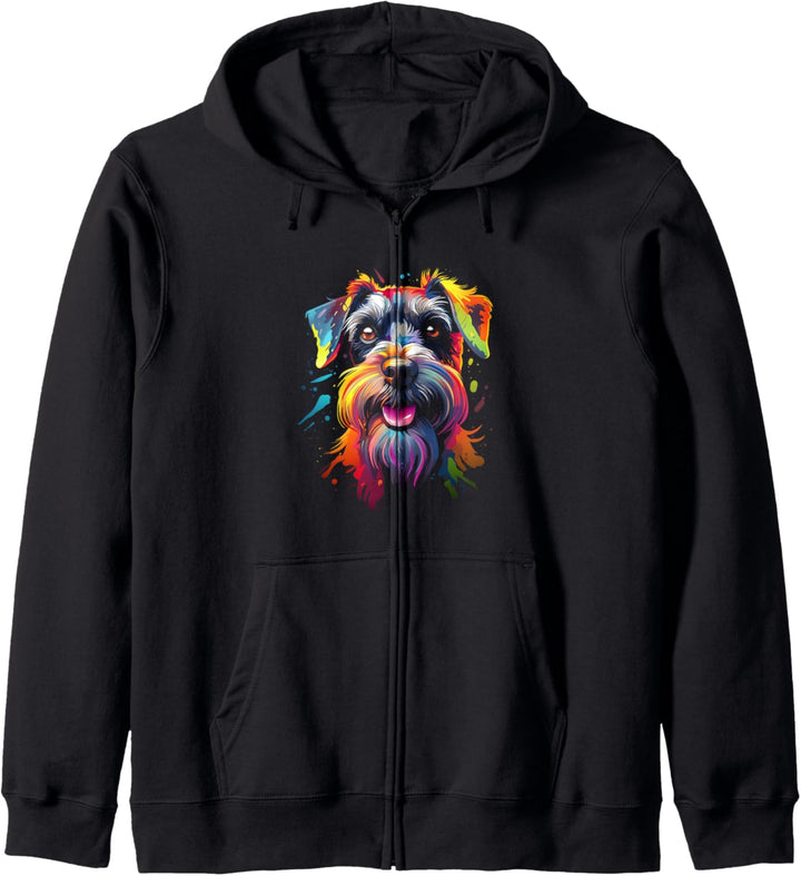 Schnauzer Kapuzenjacke